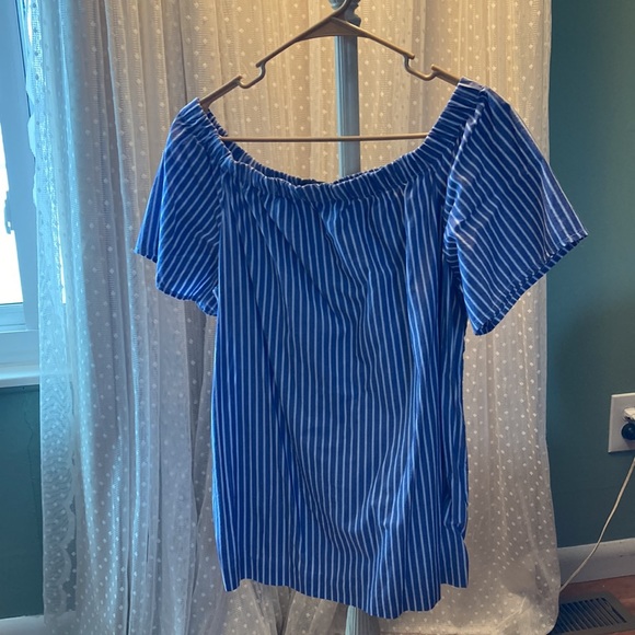 Banana Republic off the shoulder top. Women’s size S - Picture 5 of 6